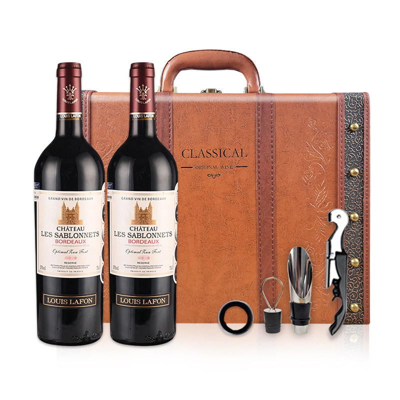 法国原瓶进口红酒5项国际大奖优樽堡15度AOP级干红葡萄酒礼盒装,酒类,干红静态葡萄酒,淘宝优惠券,粉丝福利购,淘宝优惠卷