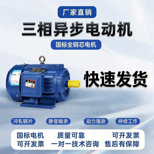 三相异步电动机全铜国标永磁马达YE3-4W水泵电动机源头厂家机械