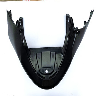 适用铃木踏板车配件HJ125T 9D悦星前围下护罩鱼嘴前嘴护罩边条