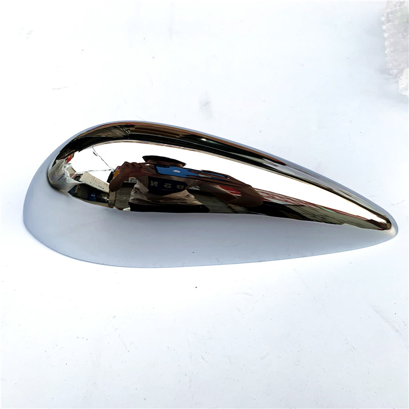 适用美式太子GZ125HS悦酷GZ150-A/E车架前罩油箱装饰罩电镀装饰盖