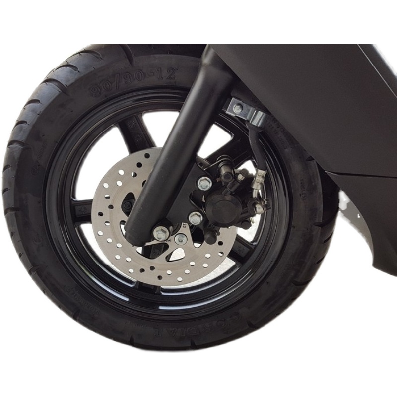 优友UU125T-2前鼓刹改碟刹套装