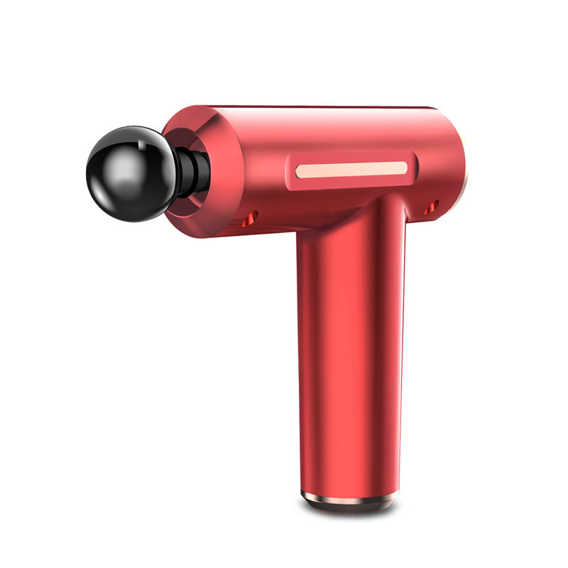 迷你肌肉按摩枪健身放松器冲击枪震动筋膜枪拉伸液晶款拉筋理疗