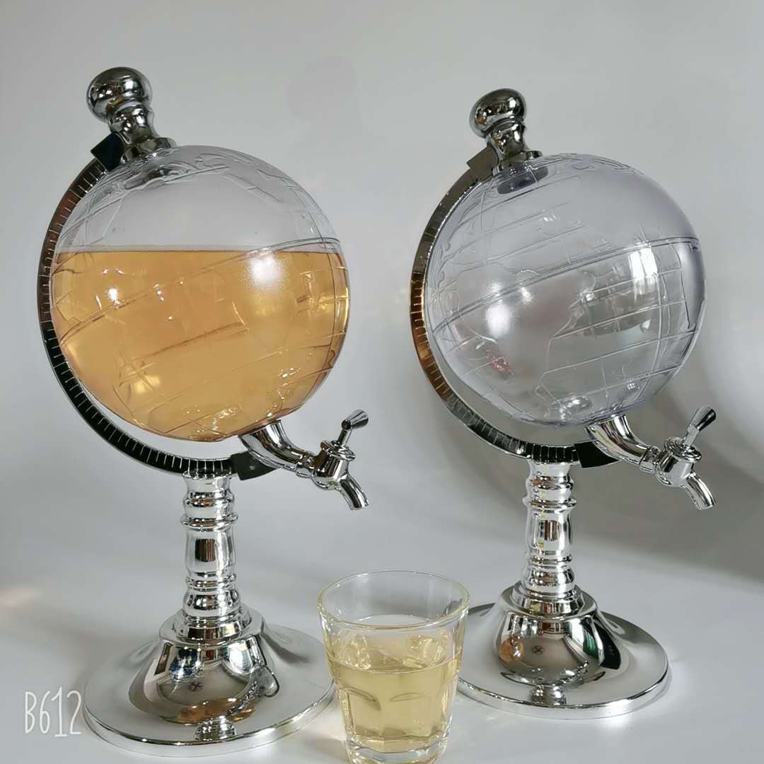 饮料机球型1.5L创意啤酒炮酒架酒吧实用扎杯红酒倒酒器酒柜酒瓶