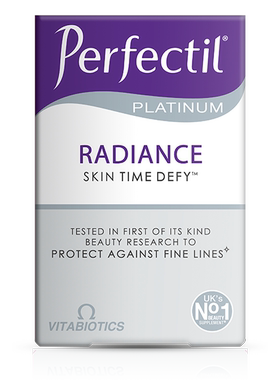 Perfectil铂金版美肤维生素60粒/盒,共3盒,胶原蛋白葡萄籽精华Q10