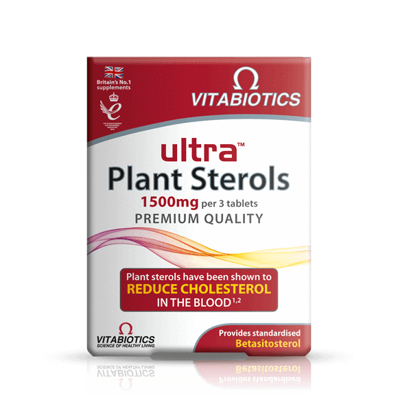 Vitabiotics Plant Sterols 植物甾醇血&脂胆固醇 30粒 /盒 共3盒