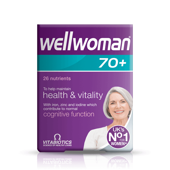 Vitabiotics Wellwoman 70+ 女士70岁+复合维生素30粒/盒,共3盒