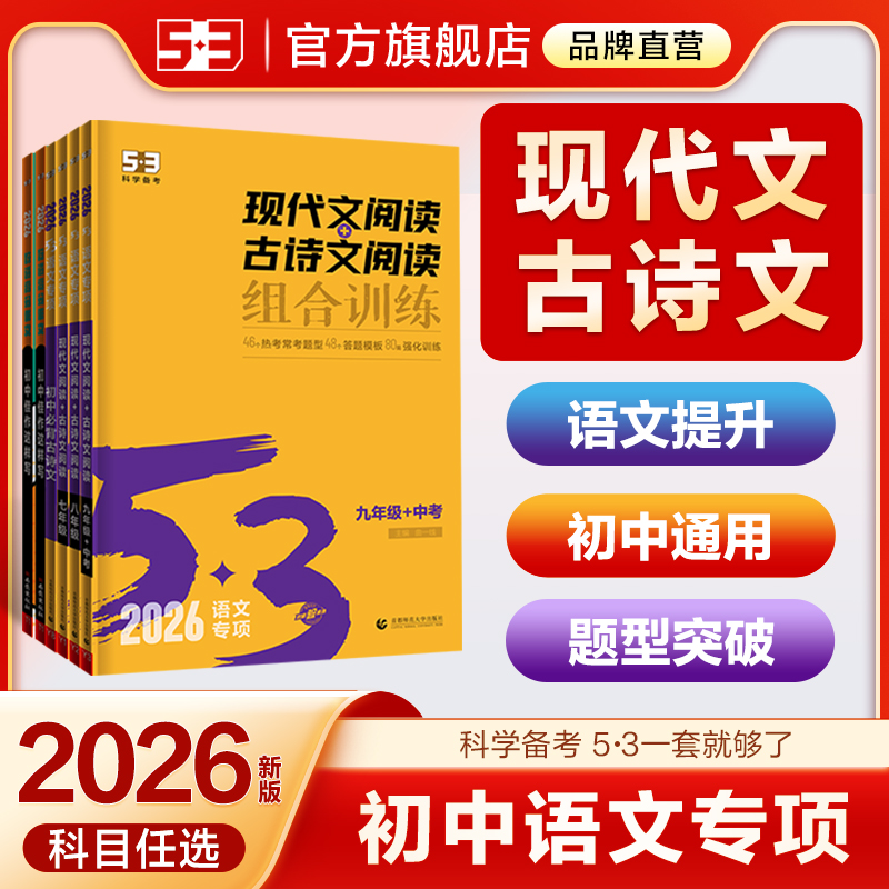 5·3官方】初中语文阅读专项训练