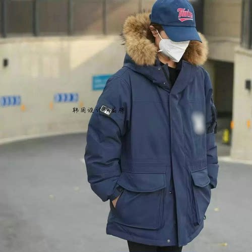 派克服大毛领保暖工装风外套