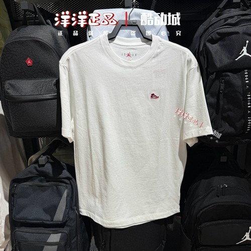 Nike耐克男AJ倒勾运动短半袖T恤