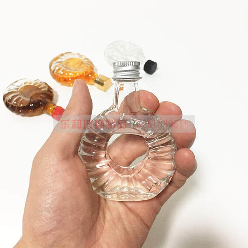 保健酒玻璃瓶50ml白酒瓶玻璃125洋酒250酒瓶一斤装1两试用