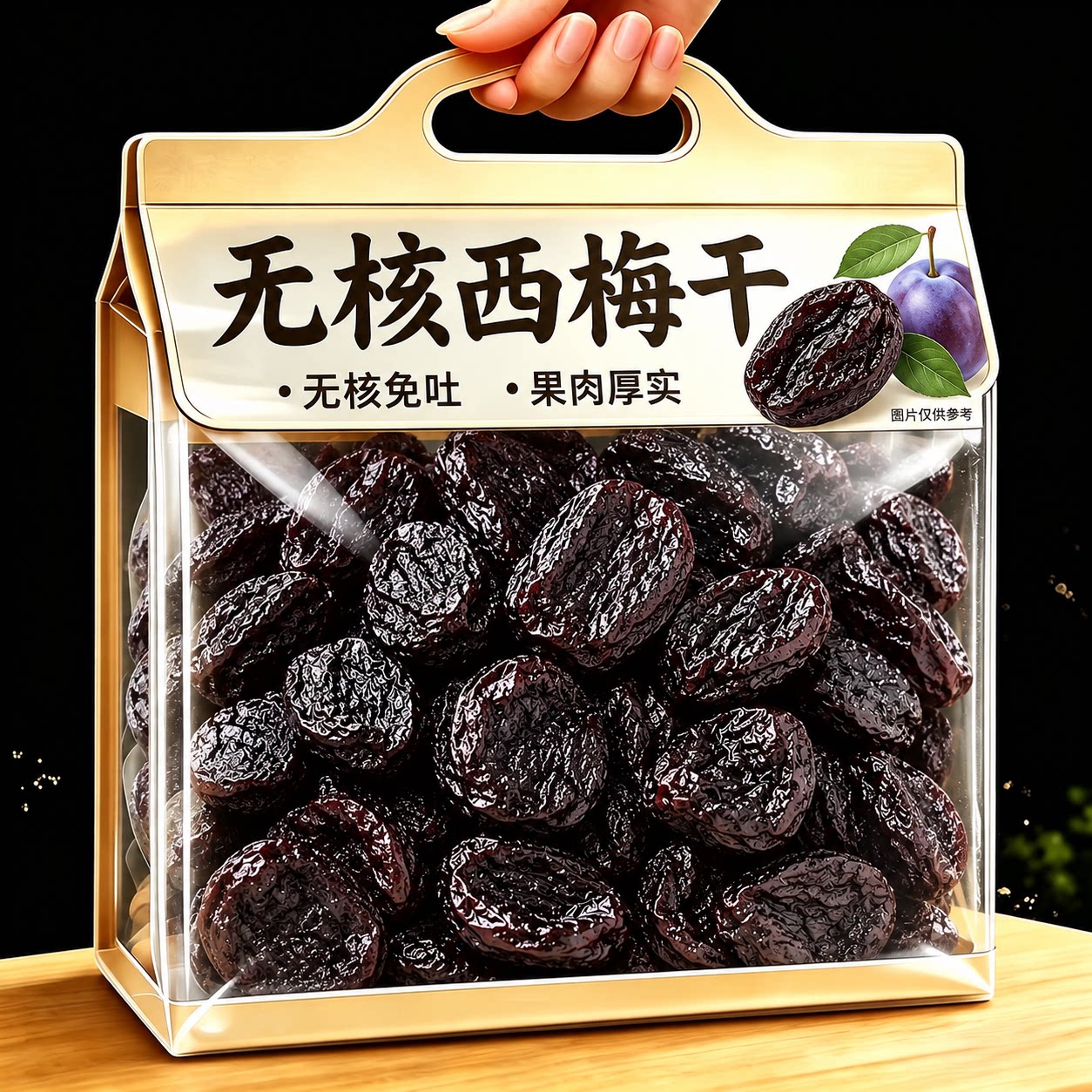 无核西梅干无蔗糖0添加剂去核孕妇新疆特大西梅孕妇蜜饯零食年货