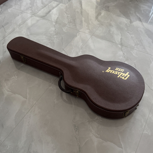 Gibson吉普森ES335爵士琴盒 Bigsby颤音鼓面琴箱 复古棕色吉他盒