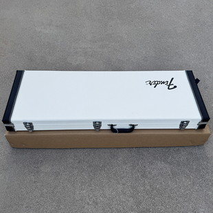 墨芬芬达Fender TELE电吉他内嵌吉他盒 高雅白色内侧贴合琴箱琴盒