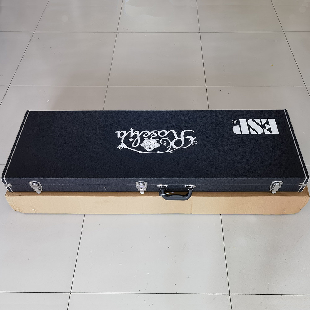 工厂直销 ESP电贝斯通用琴盒 Roselia签名款 BASS方形琴箱