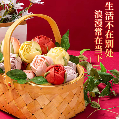 优的甜蜜母亲节玫瑰花糕点蛋糕花馍花饽饽系列全国冷链配送