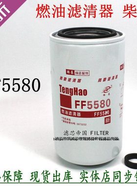 FF5580 柴油滤清器3973232 适配康发电机组 明斯钻机旋挖机柴滤芯