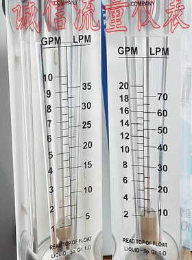 1寸外螺纹液体面板式流量计 LZM25水流量计110GPM 535LPM