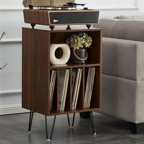 赛缇欧复古黑胶唱片机收纳柜桌