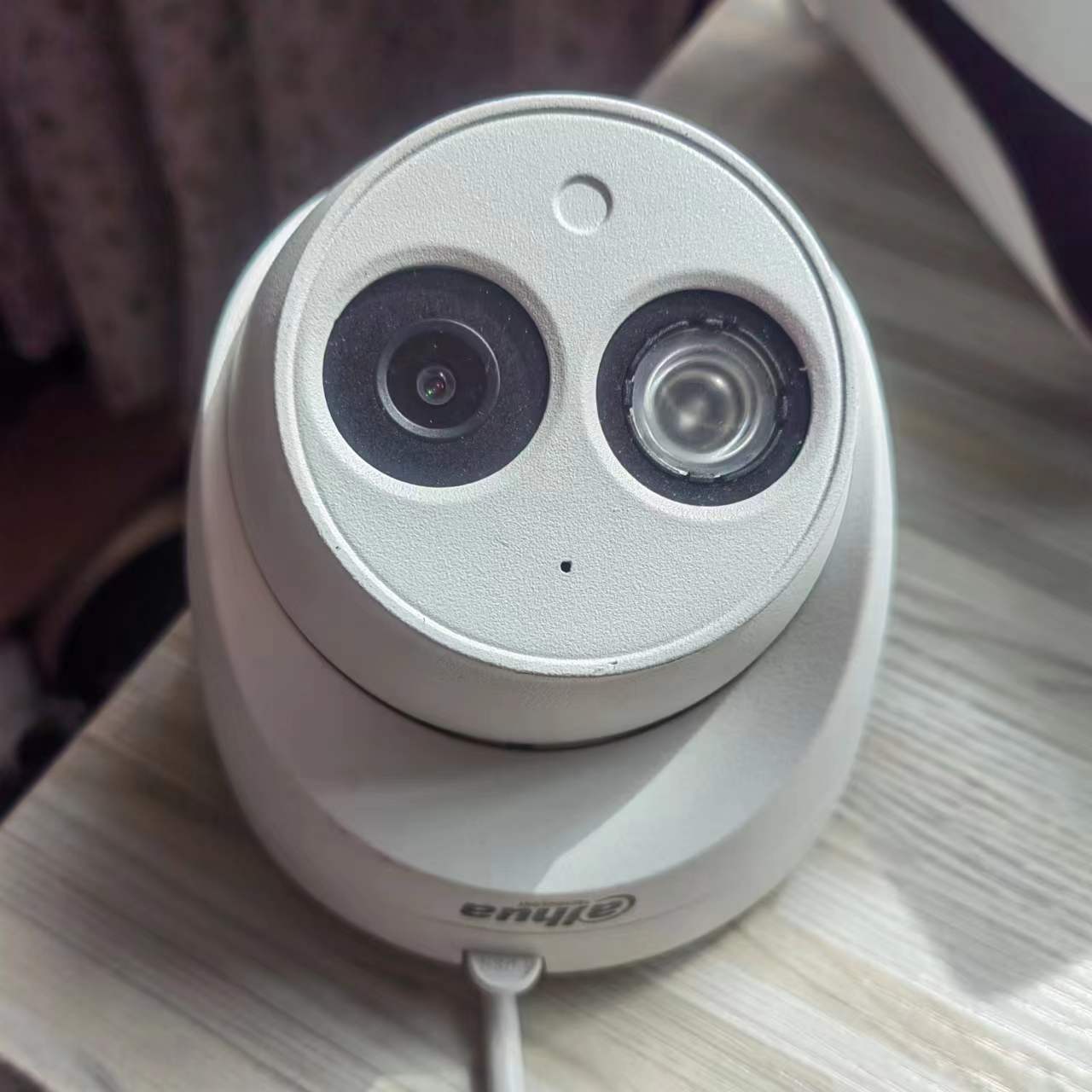 大华200万网络摄像机室内半球监控H.265高清红外音频监控1235C-A