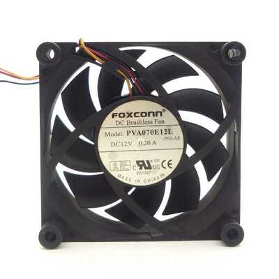 FOXCONN PVA070E12L 0.2A 7cm 7015电脑AMDCPU散热风扇12V大风量