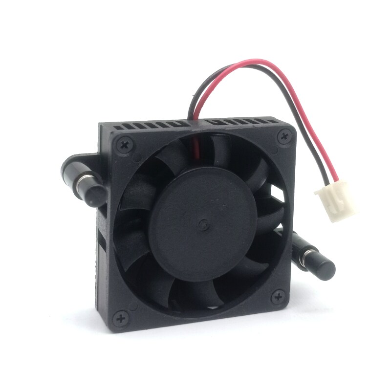 送硅脂静音大风南北桥主板芯片显卡散热器风扇12V 5V对孔距离55mm