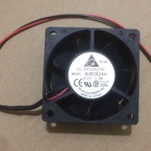 0.18A静音 原装 AUB0624H 6025 大风量6CM变频器散热风扇24V 台达