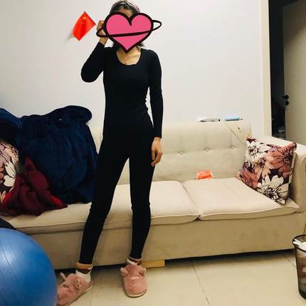 德绒保暖内衣女2024新款秋冬季加绒加厚发热无痕打底秋衣秋裤套装