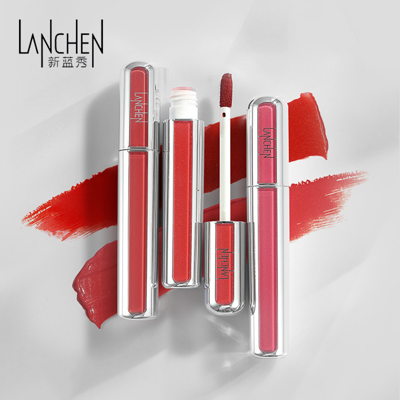 蓝秀天鹅绒轻雾唇釉持久保湿水润