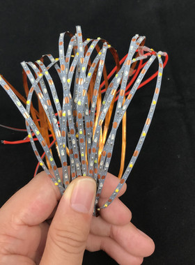 宽2.5mm软灯条超窄超细led灯带剪裁沙盘手办模型装饰低压3V5V12V