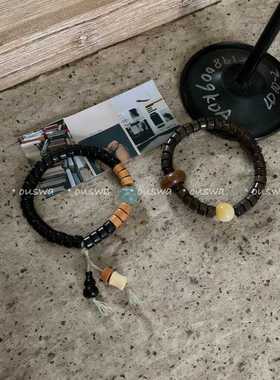 直切手串ouswa黑檀木国风