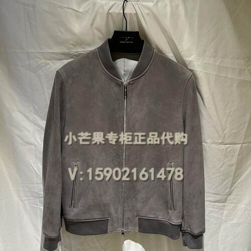 Daniel Hechter/丹尼爱特24秋冬正品国内代购男士皮衣外套DF12103
