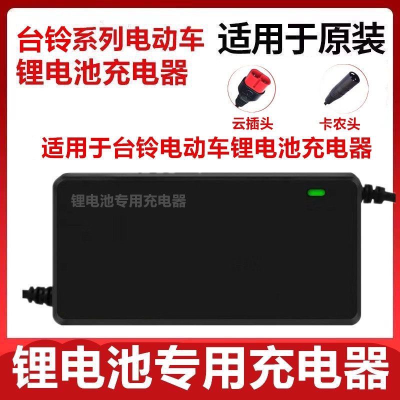 台铃电动车锂电池充电器48V2A3A
