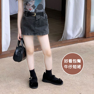 女童超好看包臀牛仔短裙半身裙夏季薄款2026新款儿童夏天洋气裙子