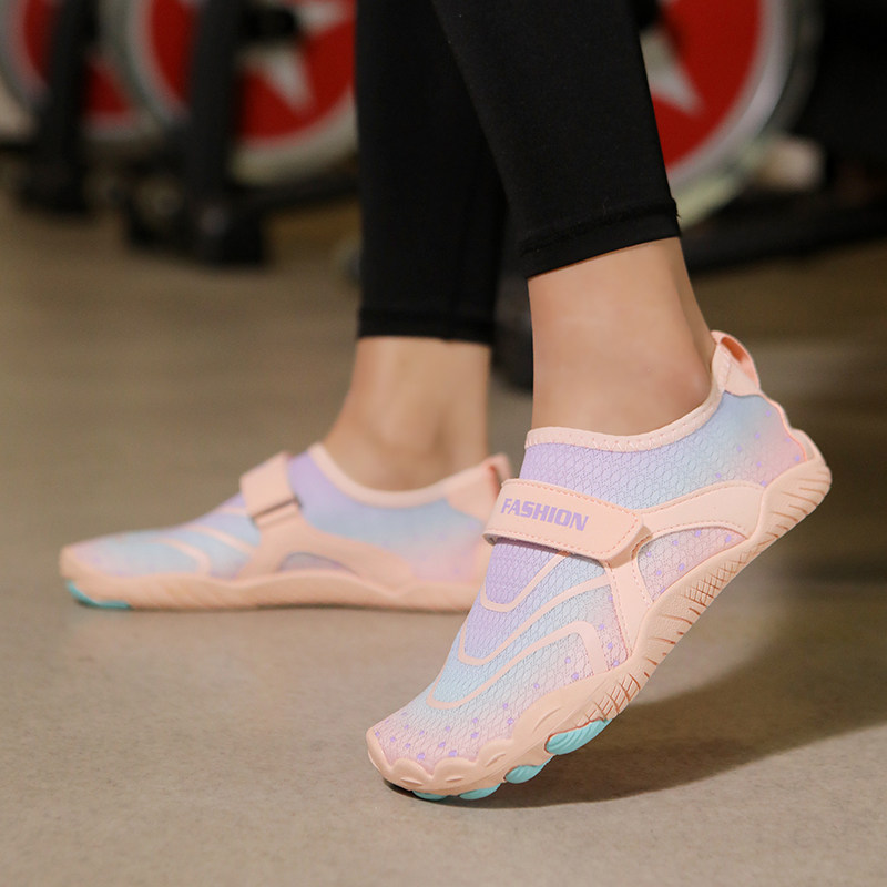 室内运动鞋男女跑步机专用健身鞋减震静音瑜伽跳绳鞋防滑深蹲鞋