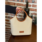 高级感夏季 大容量水桶包小众通勤百搭手提包 菜篮子包包女新款