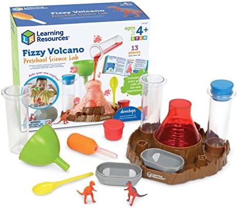 Learning Resources Fizzy Volcano 13 Pieces Ages 4+ Presch