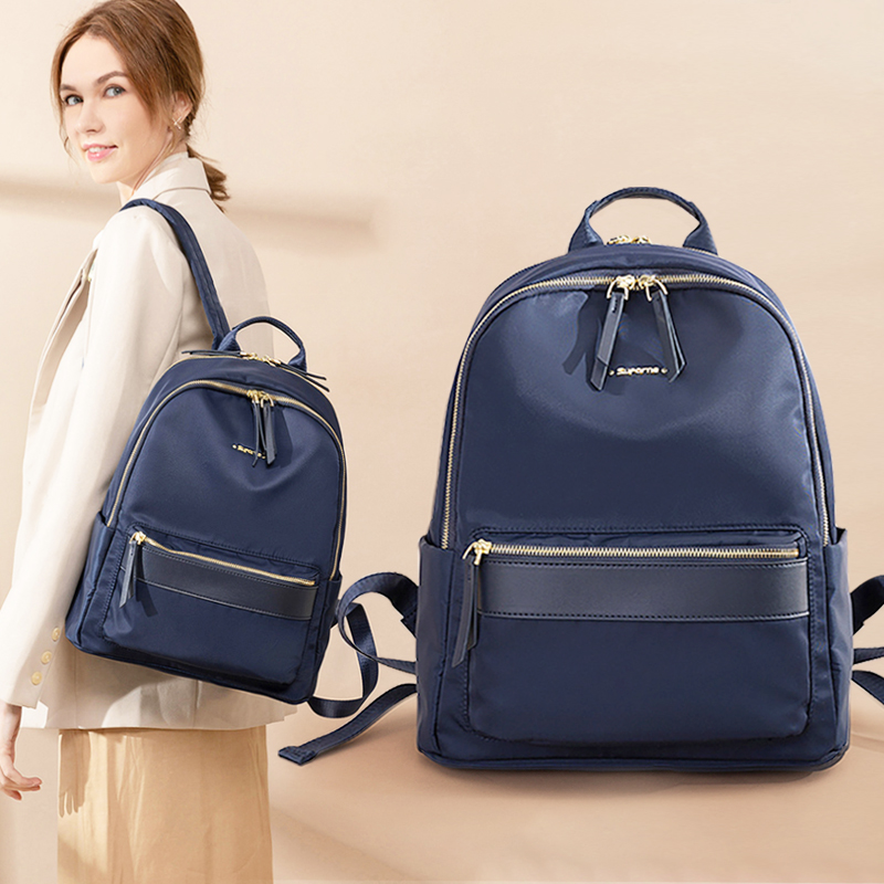 大容量商务女双肩包电脑背包