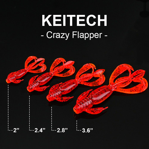 德州虾型软饵KEITECH德州Jig