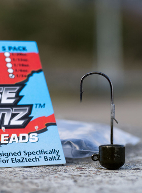 内德钩 美国Zman Ned钓组路亚假饵FINESSE 铅头钩鲈鱼软饵头铅钩