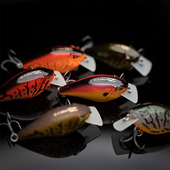 小型浅层方舌板胖子 日本特氟龙钩Crank 电木舌板 ARK Z系列1.5