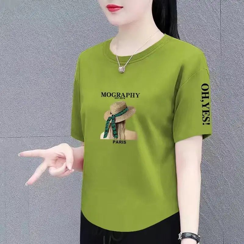 韩版短袖t恤女夏季新款时