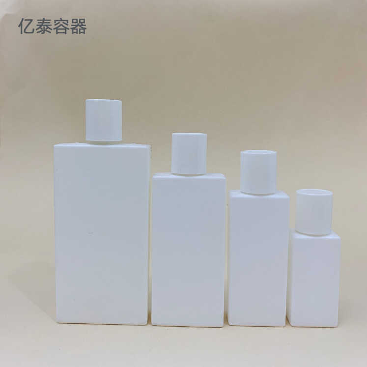 旋盖方形样品分装乳液洁面塑料瓶