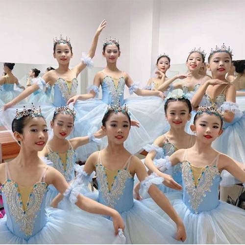 芭蕾舞tu裙儿童小天鹅演