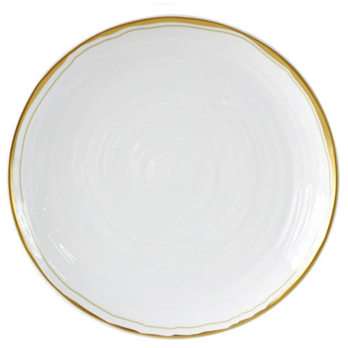 法国陶瓷金色餐盘碗餐具套装