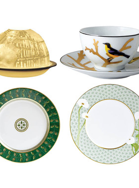 【清仓尾货处理】法国Bernardaud柏图家用餐盘盘子咖啡杯茶壶茶杯