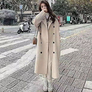 气质毛呢羽绒大衣2628MN