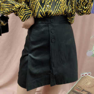 百褶显瘦a字裙百搭气质高腰半身裙子 新款 2024新款 春夏短裙女韩版