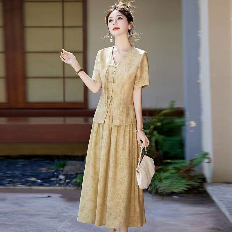 新中式 国风气质两件套T719TZ