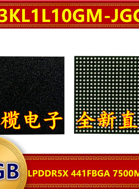 K3KL1L10GM-JGCT LPDDR5X 7500Mbps 4GB 441FBGA 暂存内存芯片
