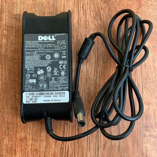 原装正品戴尔19.5V 3.34A笔记本电脑显示器电源适配器65W充电电线